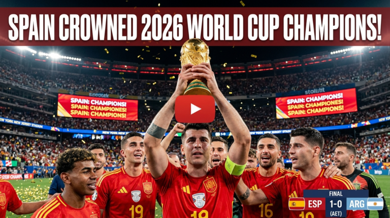 Spain Wins 2026 FIFA World Cup: Ferran Torres Extra-Time Goal Sinks 10-Man Argentina 1-0 in Thrilling Final