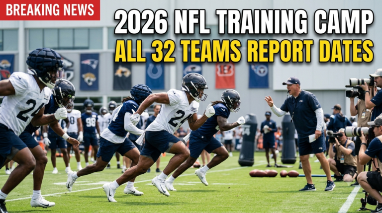 NFL Joint Practice Schedule 2026: Complete Dates, Locations, Teams & Everything to Know Before the NFL Preseason