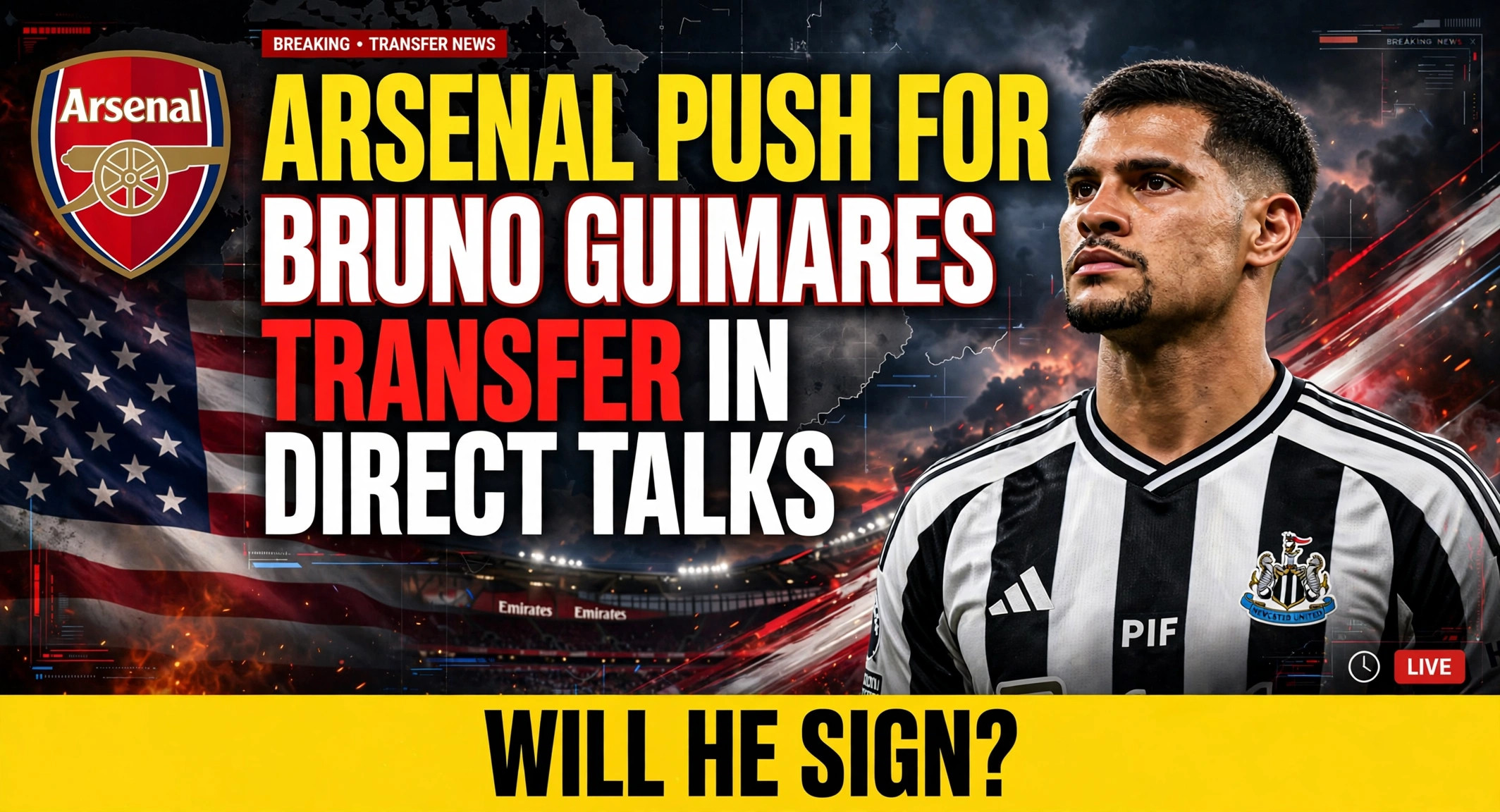 arsenal bruno guimaraes transfer