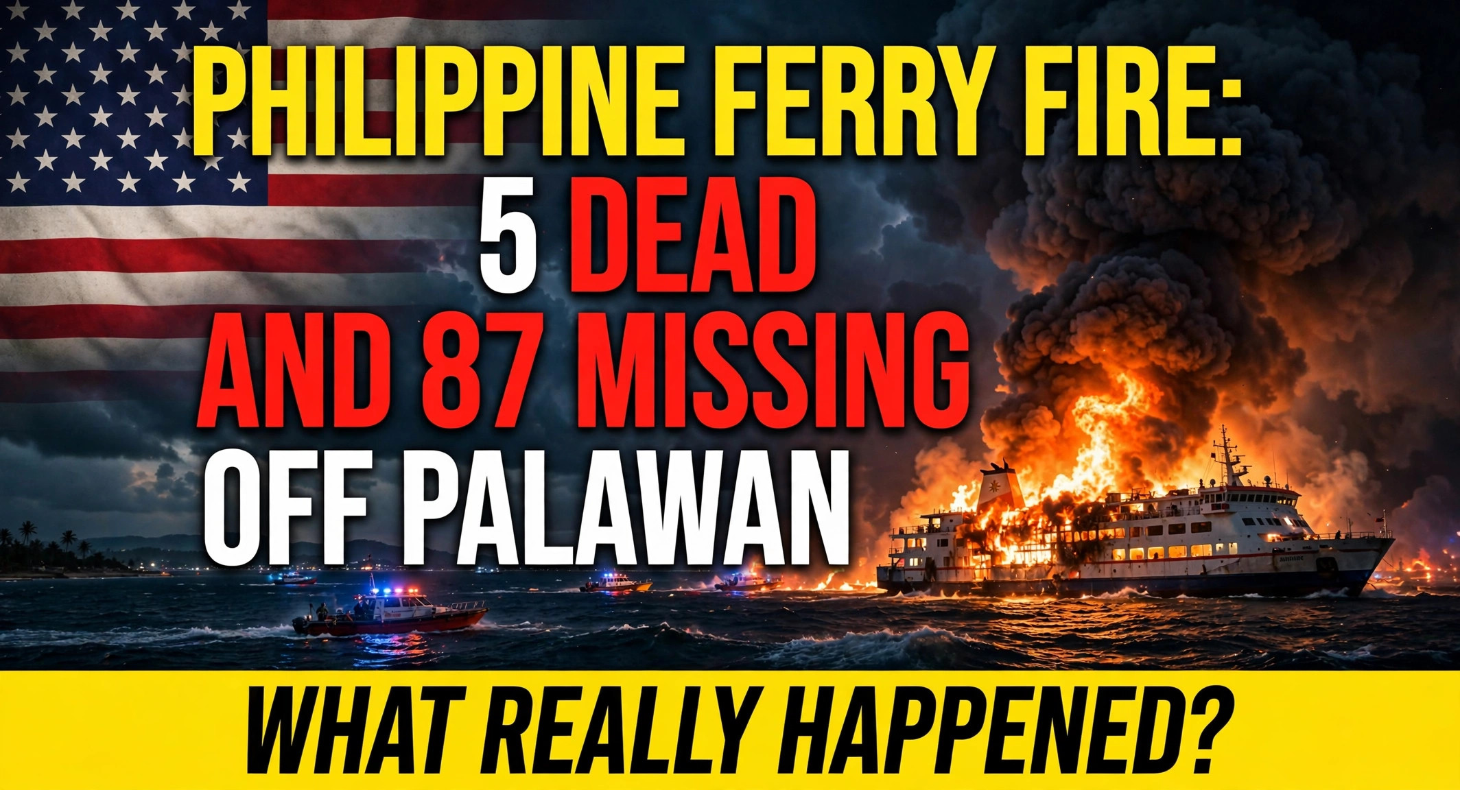 philippine ferry fire palawan