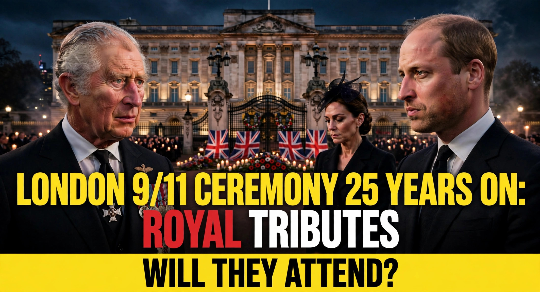 london 9/11 ceremony 25 years