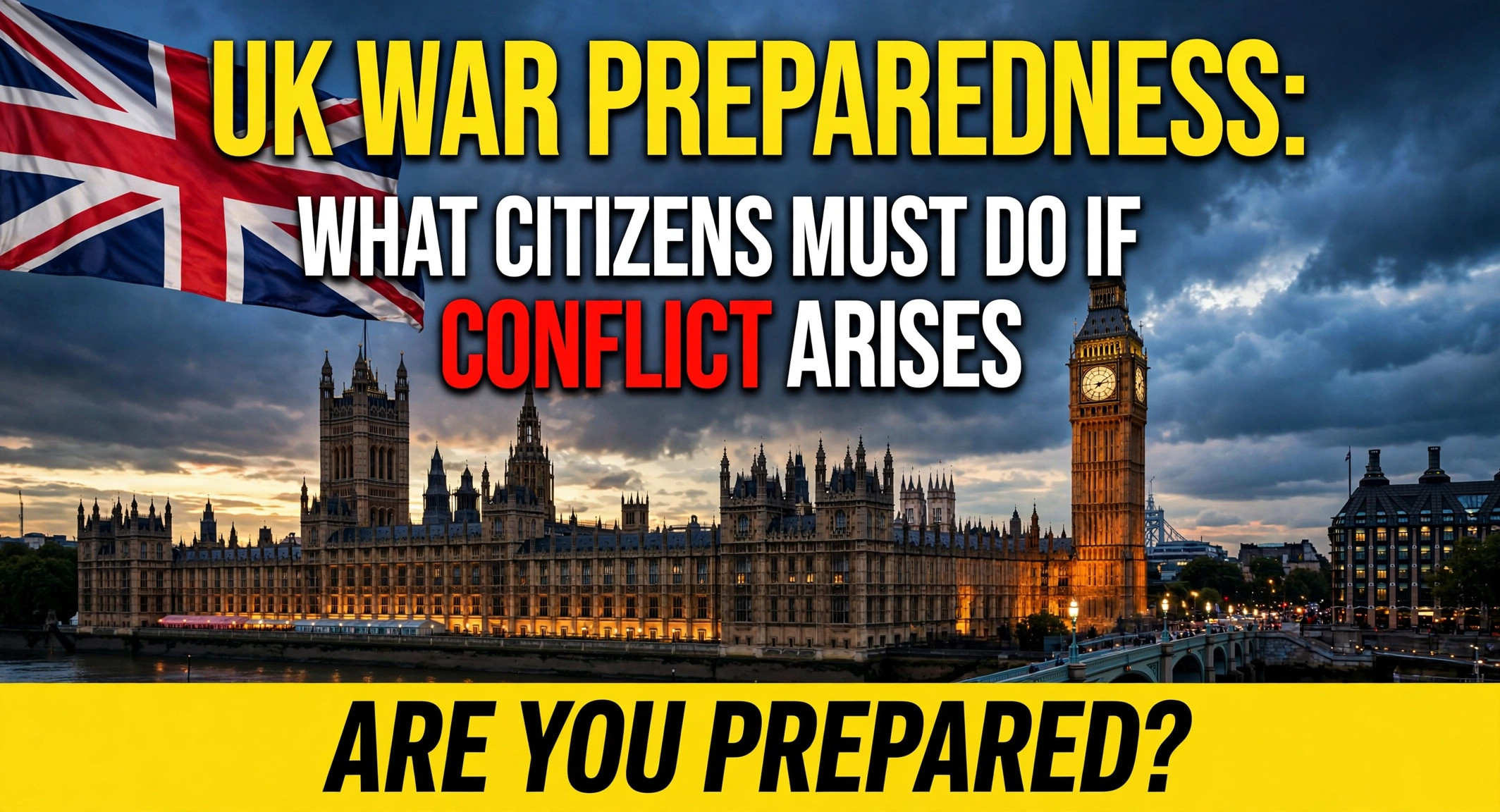 uk war preparedness citizens conflict
