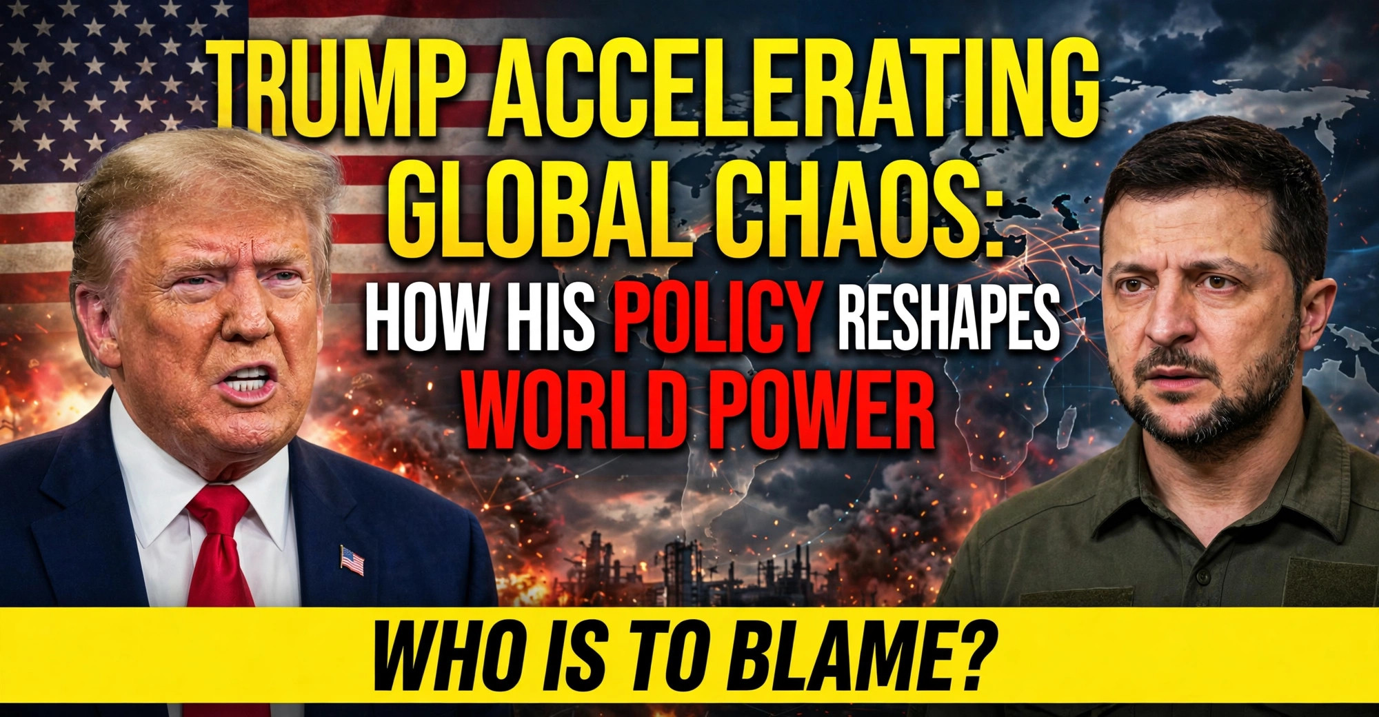 trump global chaos policy reshape