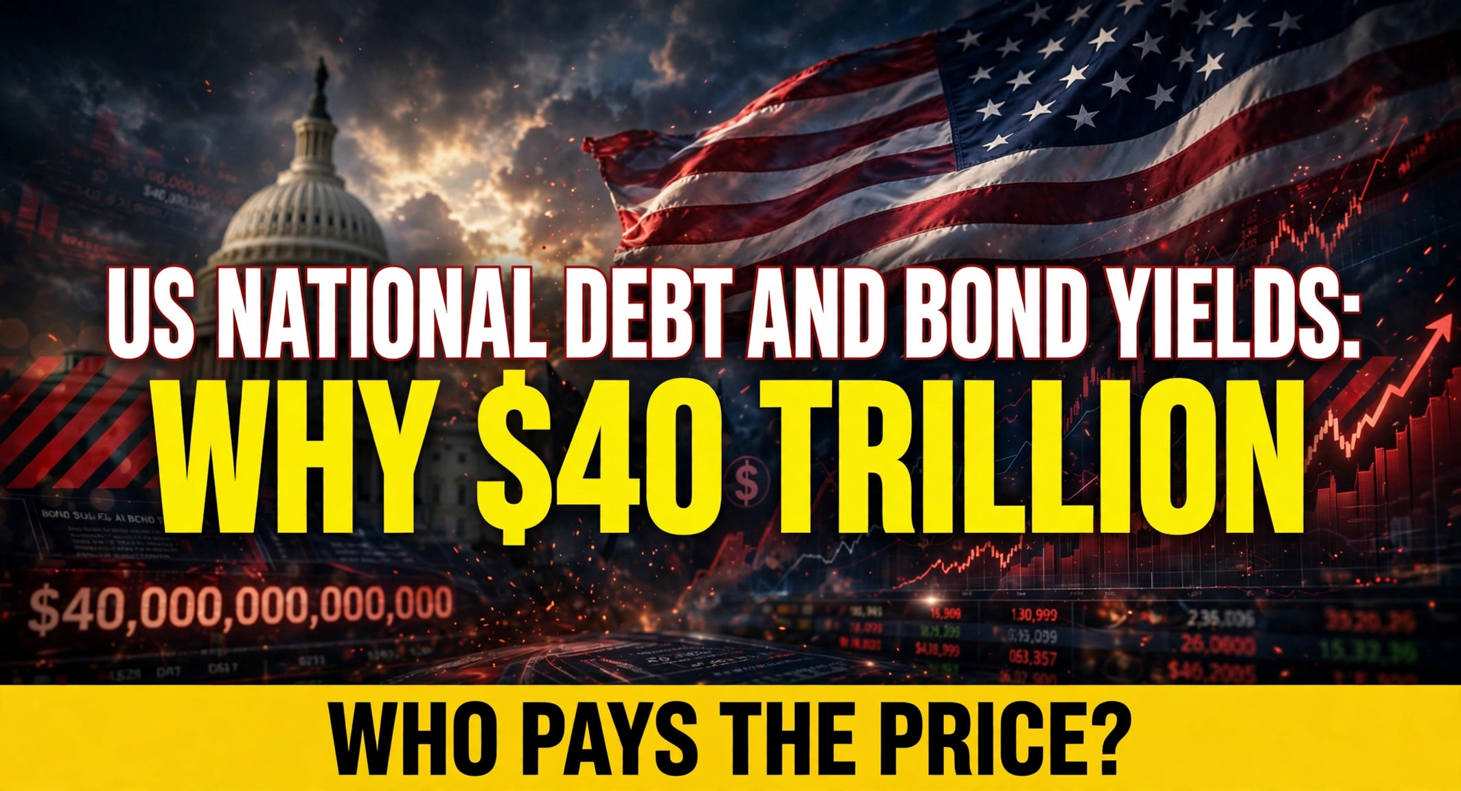 us national debt bond yields 40 trillion