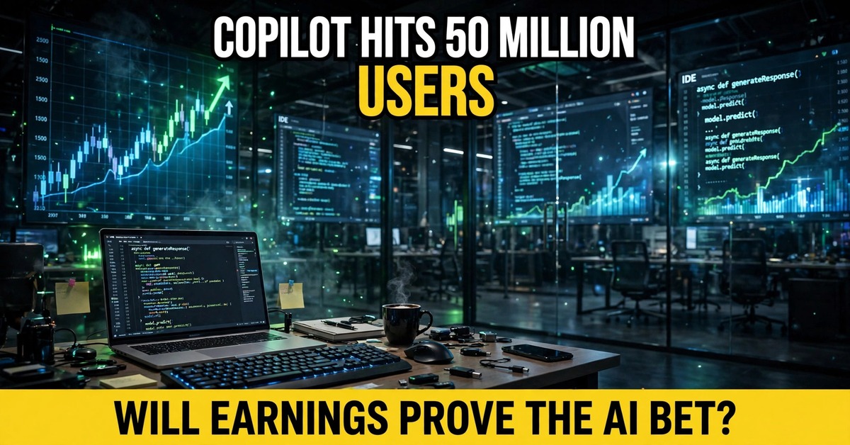 Big Tech earnings October 28-29 Copilot users