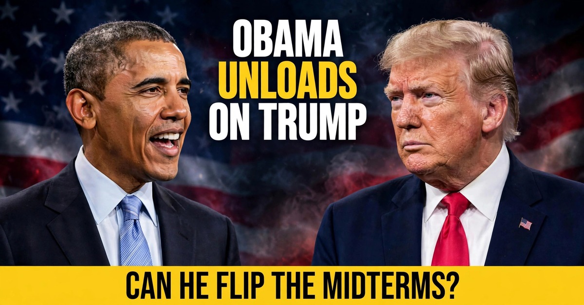 Obama midterm rally in Detroit ahead of the midterms