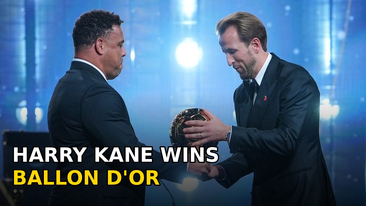 Harry Kane Wins Ballon d’Or — First Englishman in 25 Years