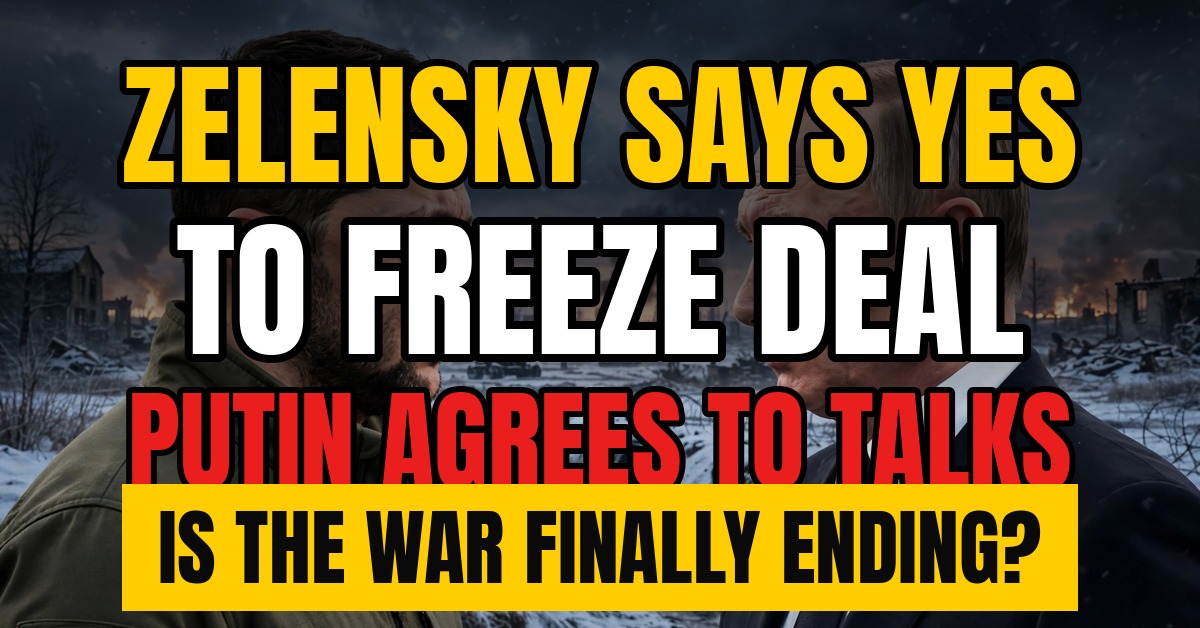 Ukraine freeze front lines: Zelensky says yes to freeze deal as Putin agrees to talks