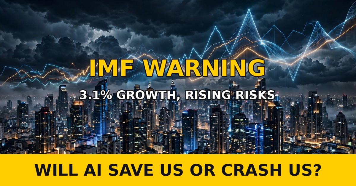IMF global growth forecast 2026: Georgieva warns AI boom holds up wobbly economy