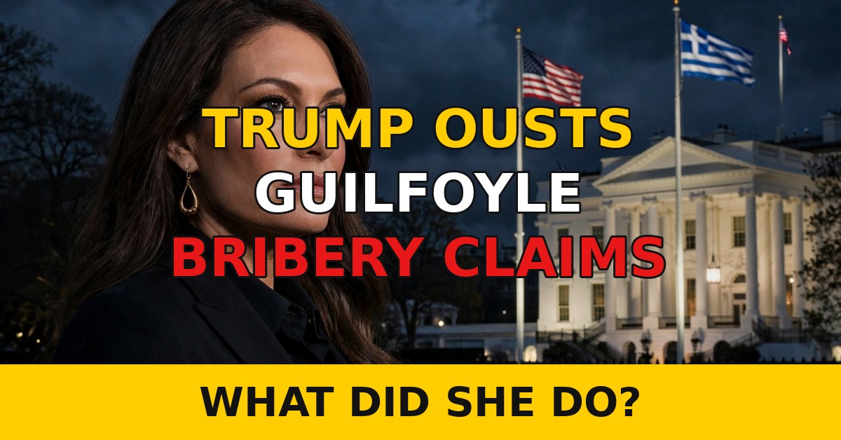 Kimberly Guilfoyle resigns as US ambassador to Greece amid bribery scandal and White House pressure