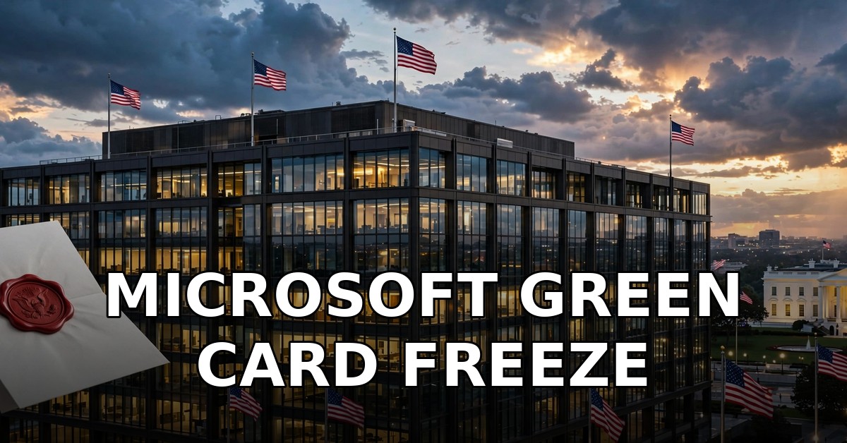 Microsoft green card suspension