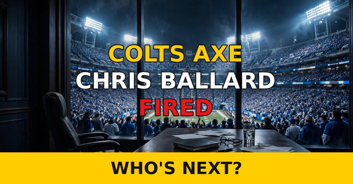 Colts fire Chris Ballard