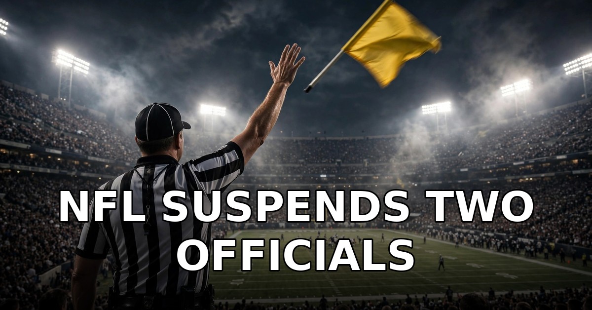NFL referee suspensions