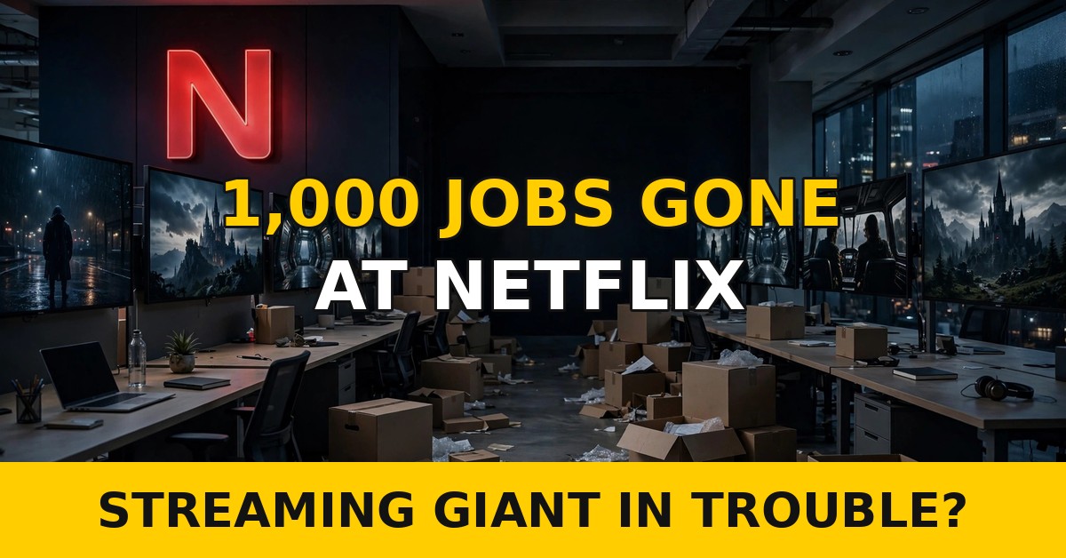 Netflix layoffs 2026 — streamer cuts 1,000 jobs in biggest purge since 2022