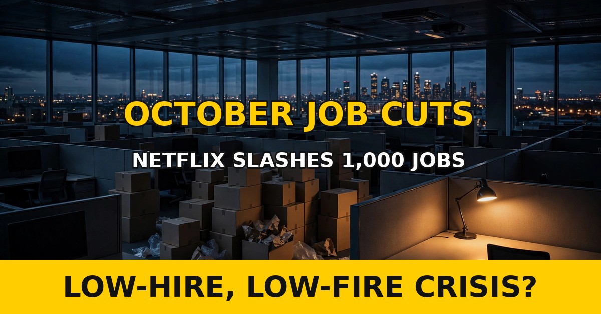 Tech layoffs October 2026: Netflix cuts 1000 jobs, HubSpot cuts 660