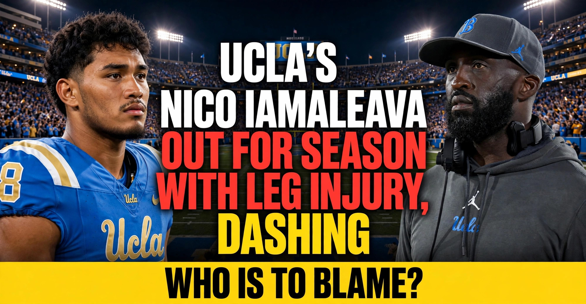 nico iamaleava out for season ucla