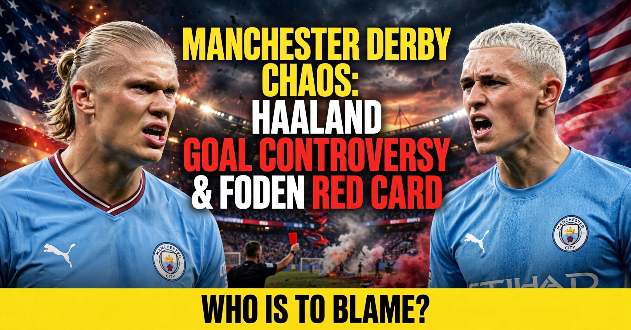 manchester derby haaland controversy