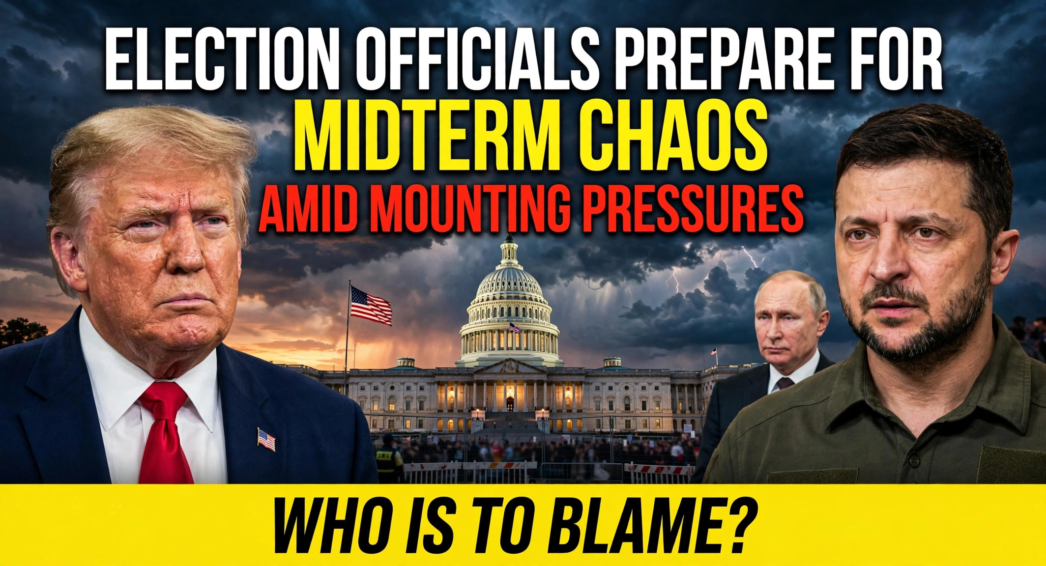 election officials midterm chaos