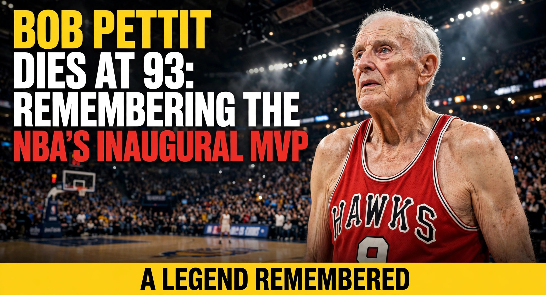 bob pettit dies 93 nba