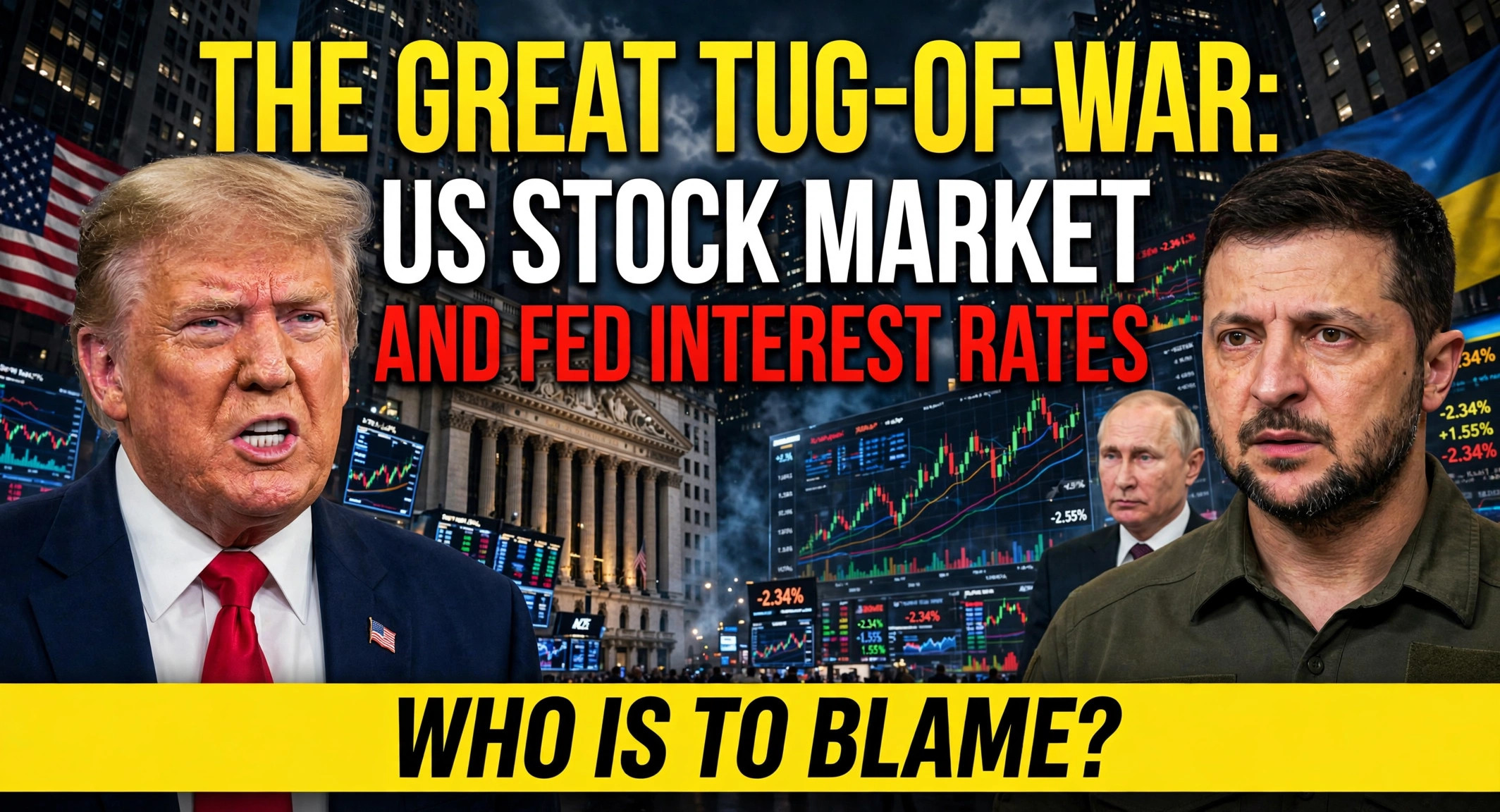 us stock market fed interest tug of war