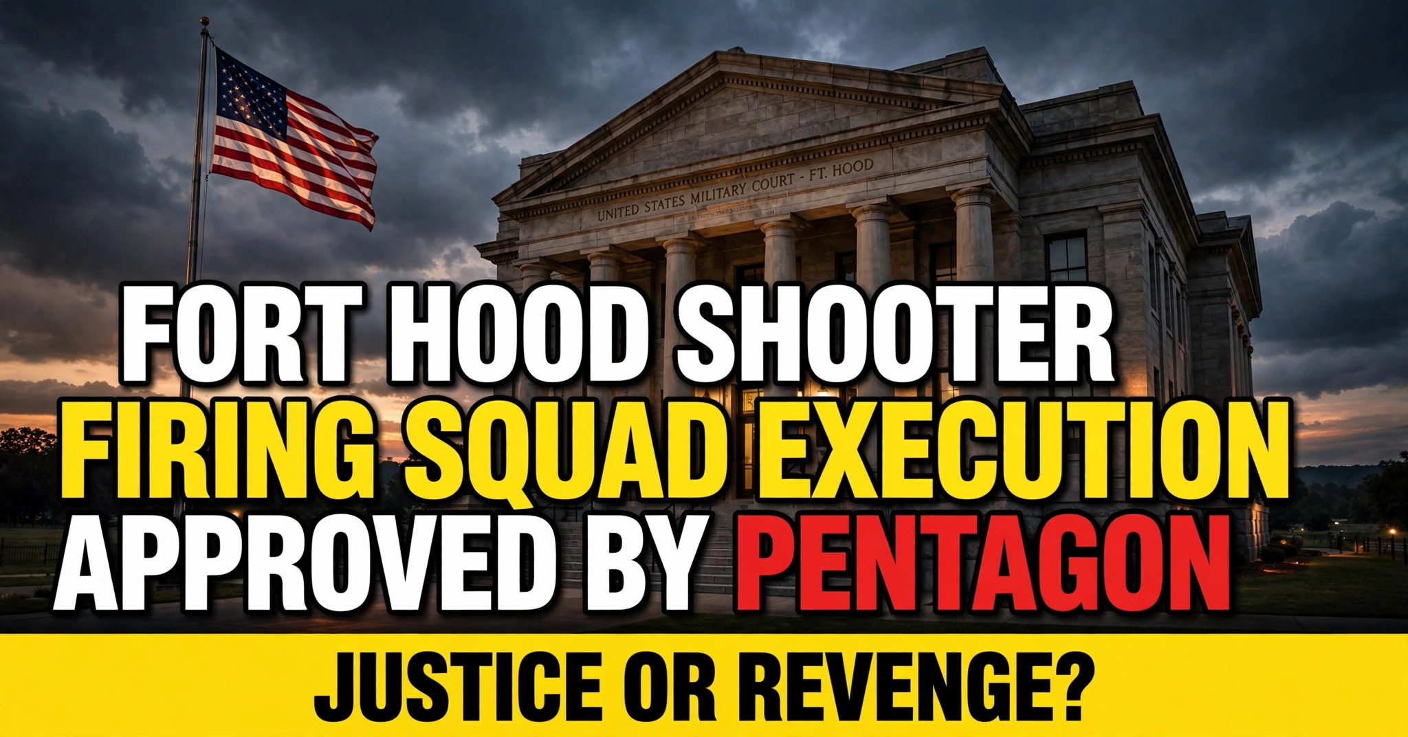 fort hood shooter firing squad