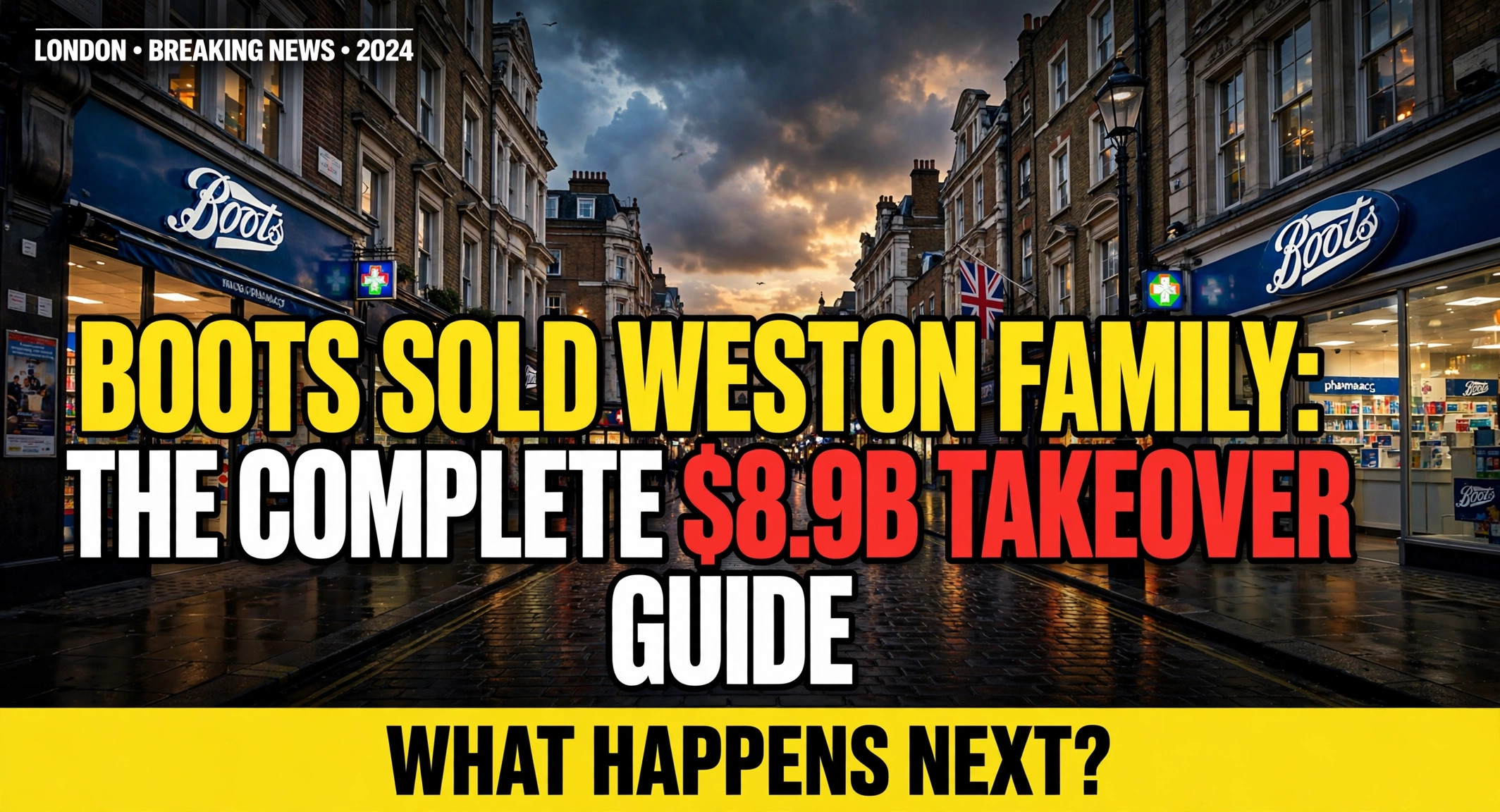 boots sold weston family takeover