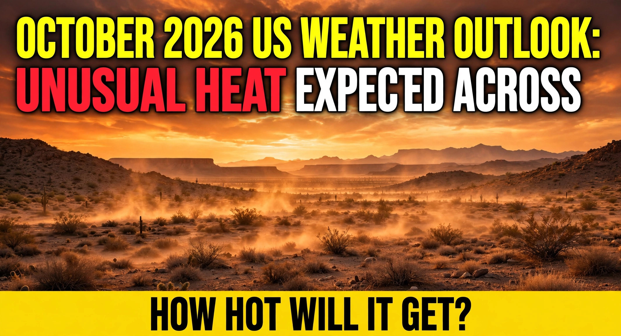 october 2026 us weather outlook