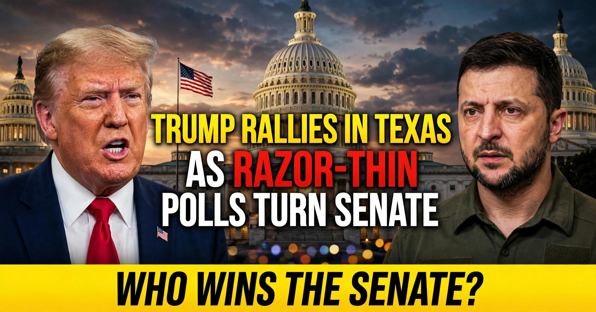 trump texas rally senate race polls