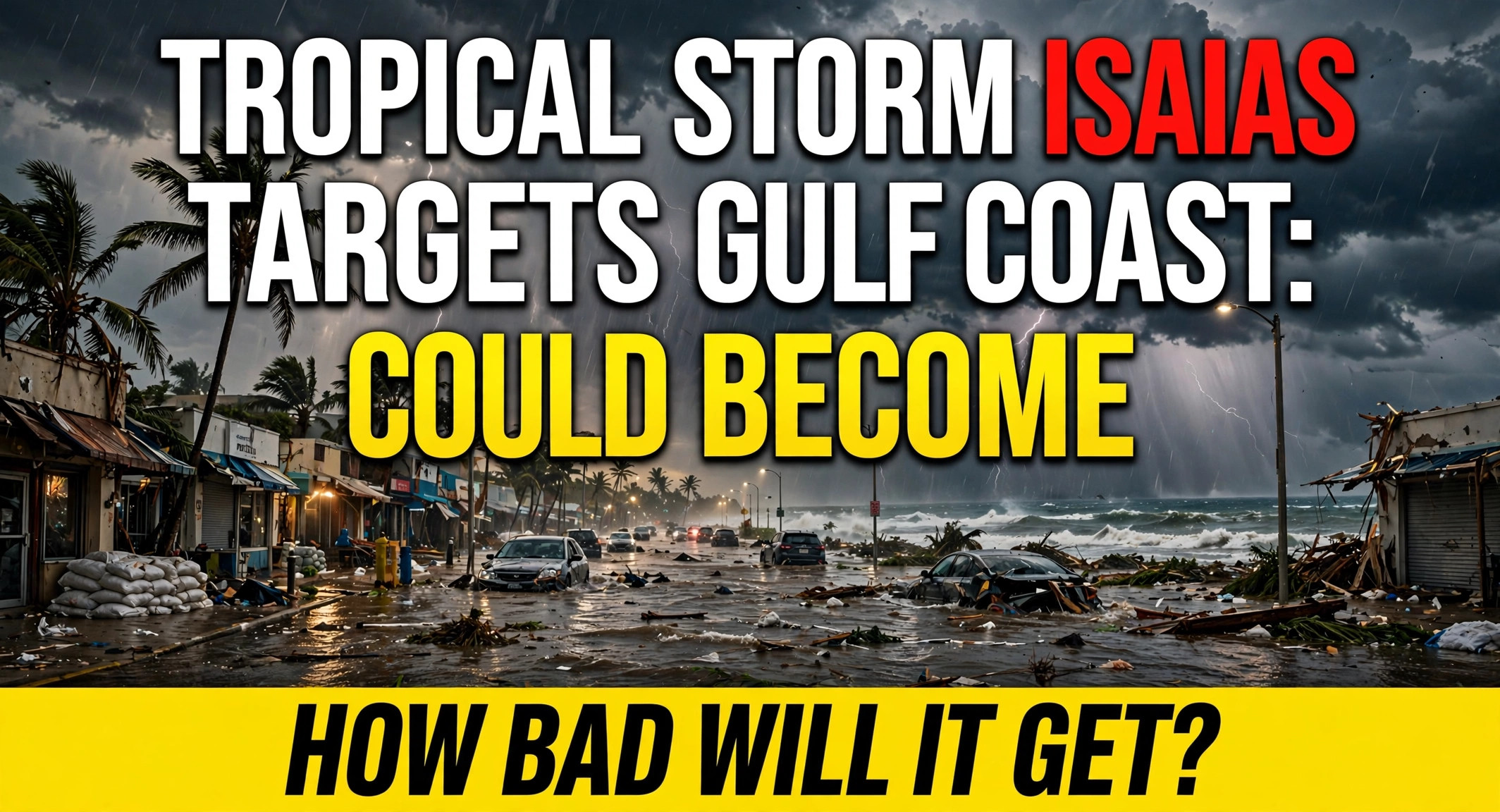 tropical storm isaias gulf coast