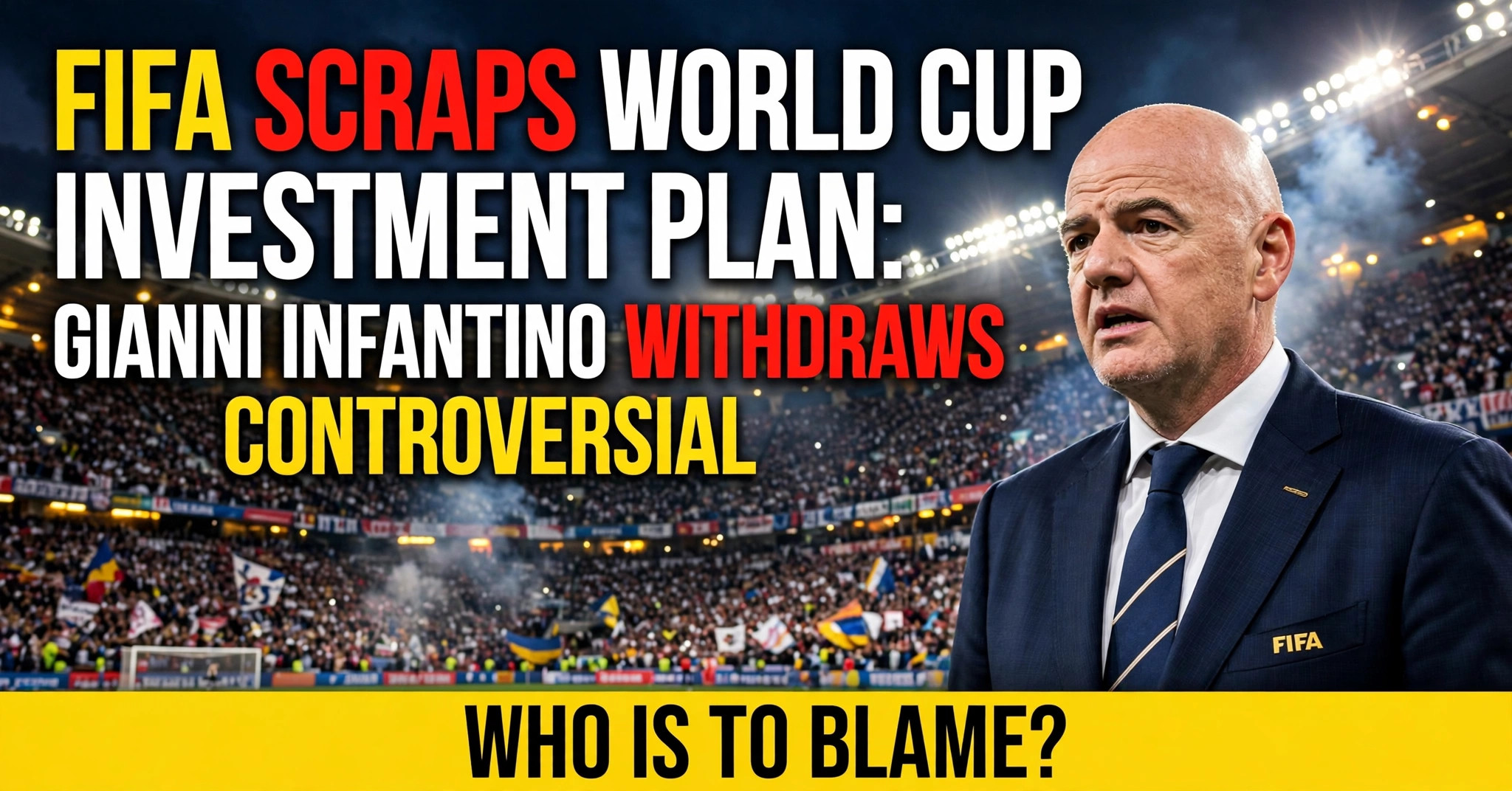 fifa world cup investment plan infantino