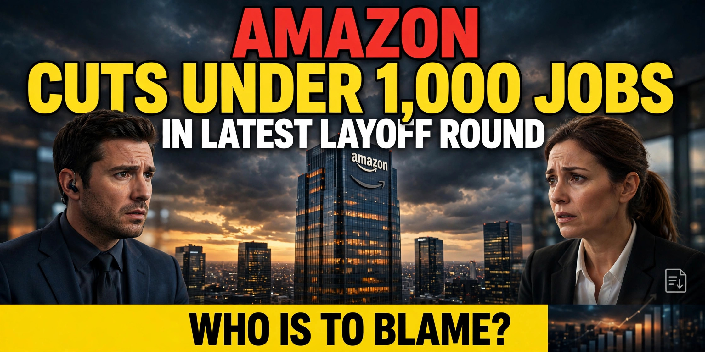 amazon cuts jobs layoff round