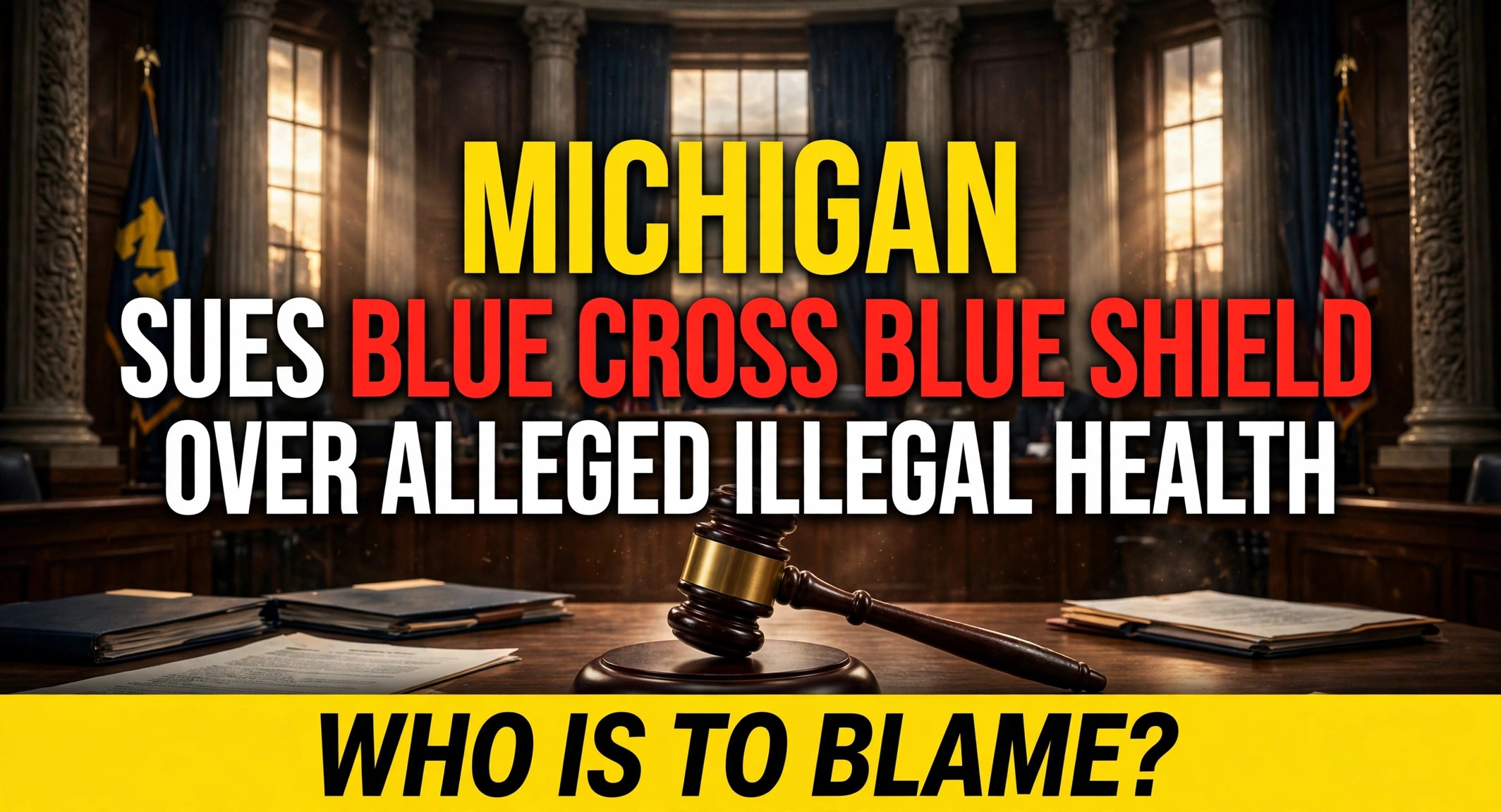 michigan sues blue cross blue shield