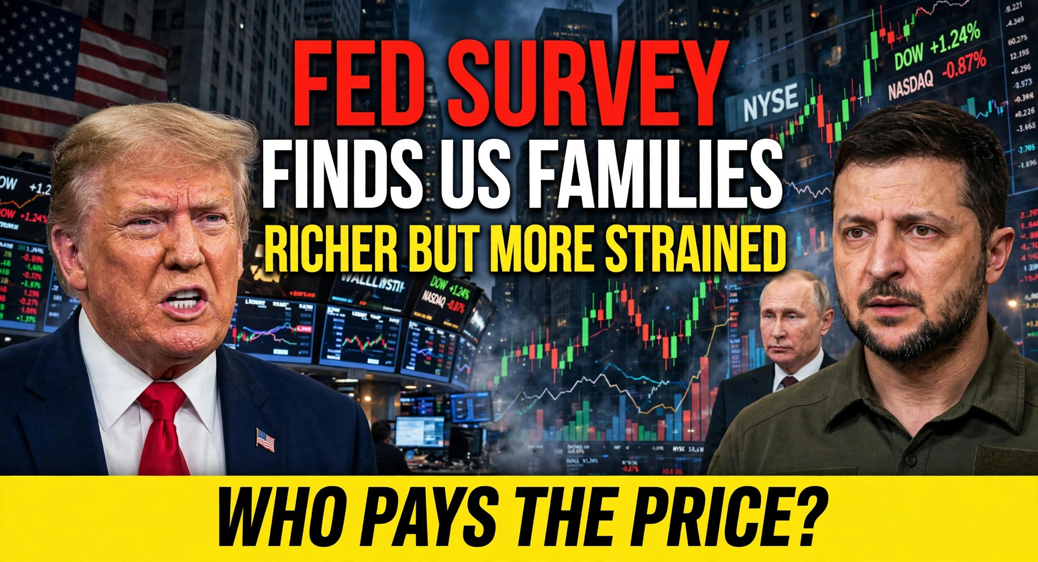 fed survey us families richer