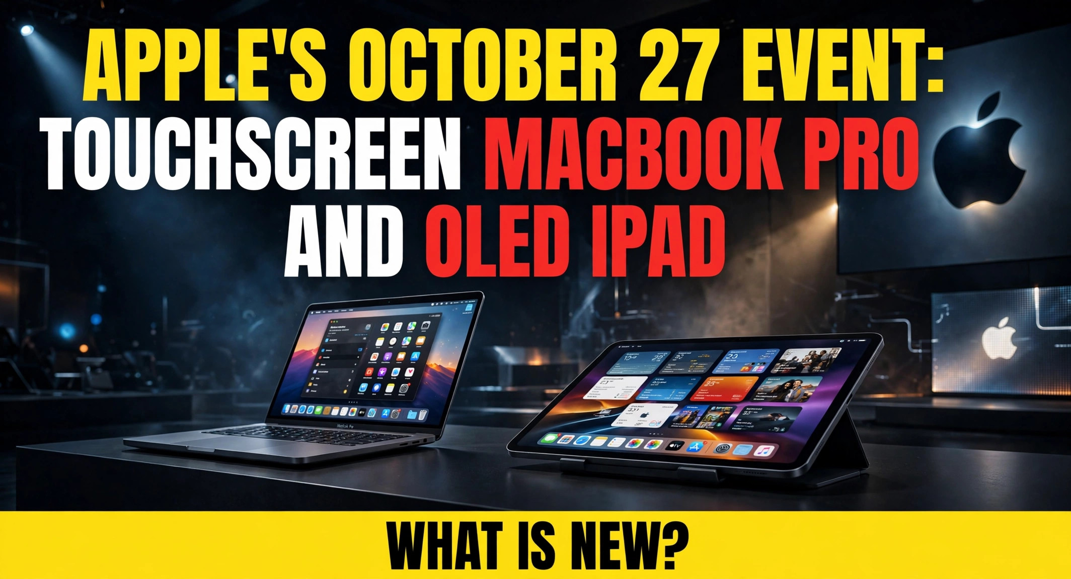 apple october 27 event touchscreen macbook
