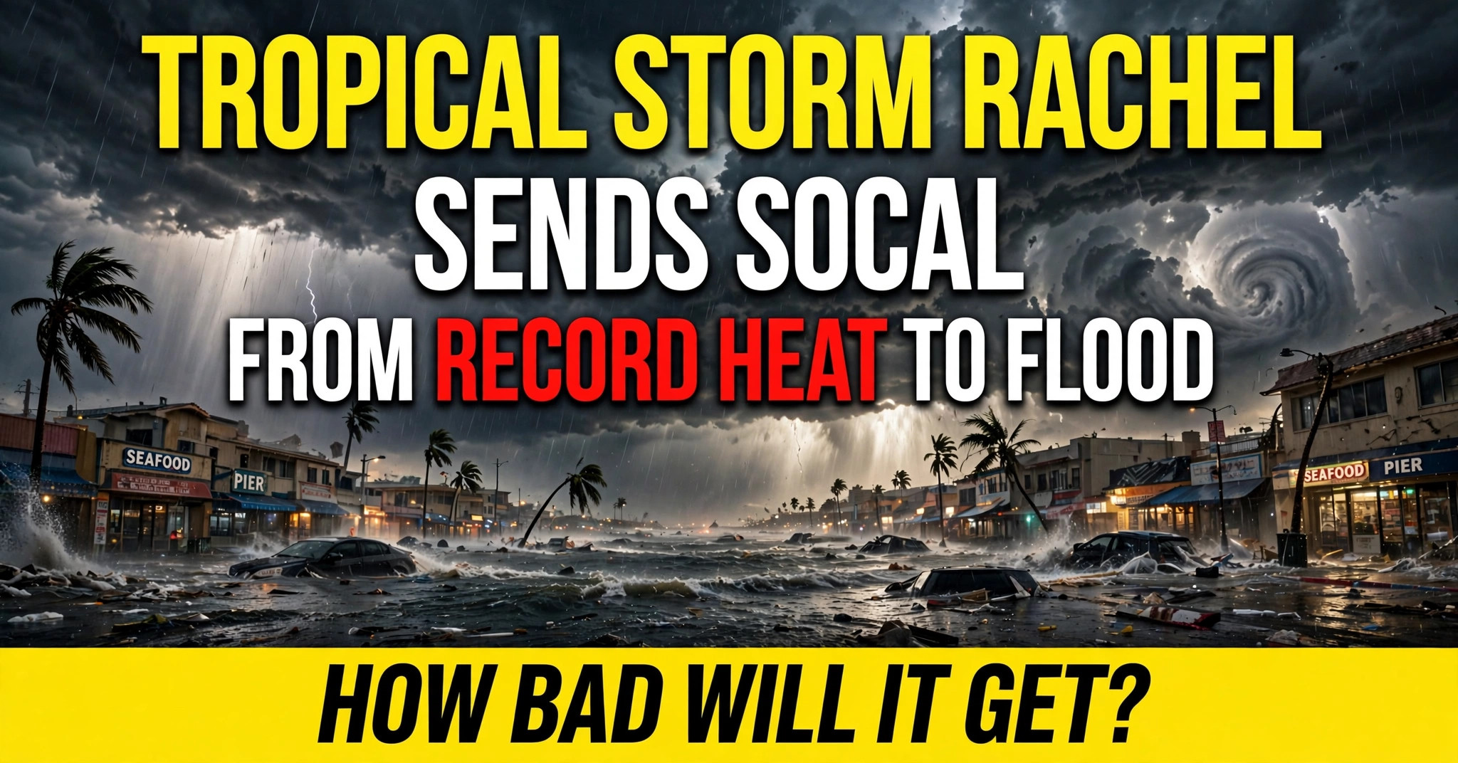 tropical storm rachel socal heat