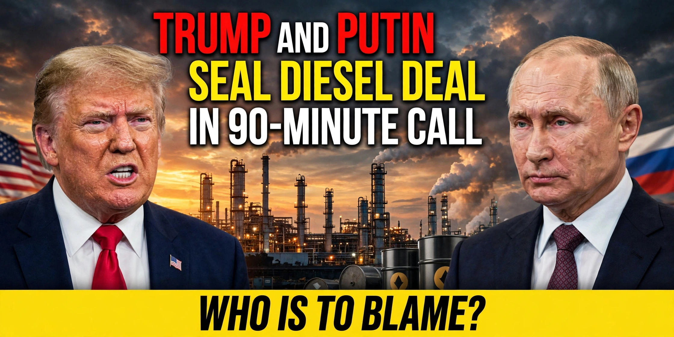 trump putin diesel deal call